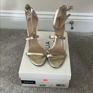 Aqua Gold Women's Heels